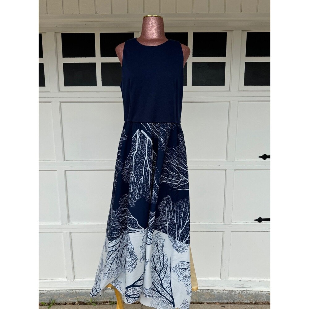 Hutch Altana Two-fer Knit Maxi Dress Anthropologie Womens Sleeveless Lined Sz L